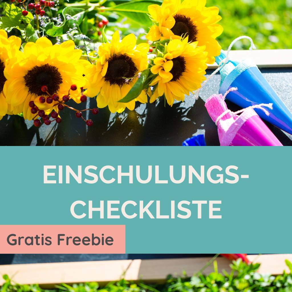 Einschulung-Checkliste, Einschulung, erster Schultag