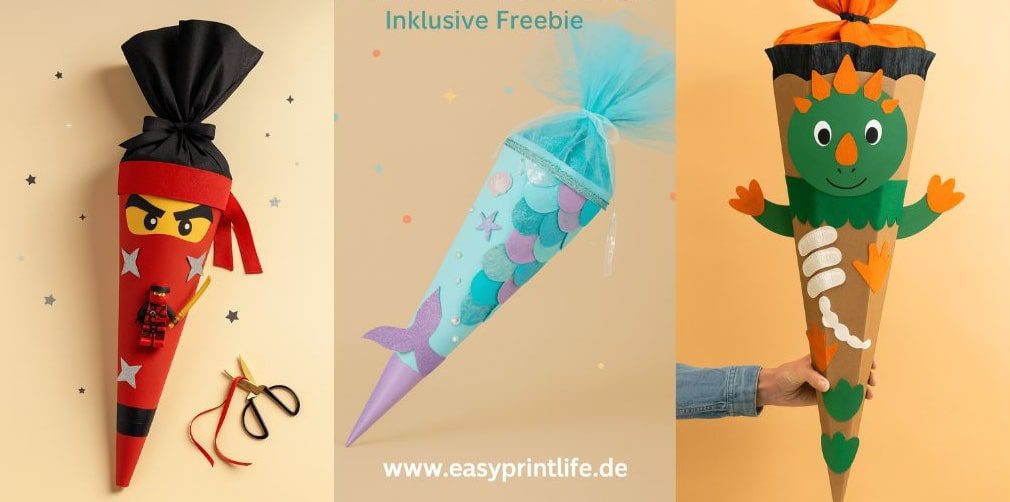 so wird die Schultüte deines Kindes zum Hingucker