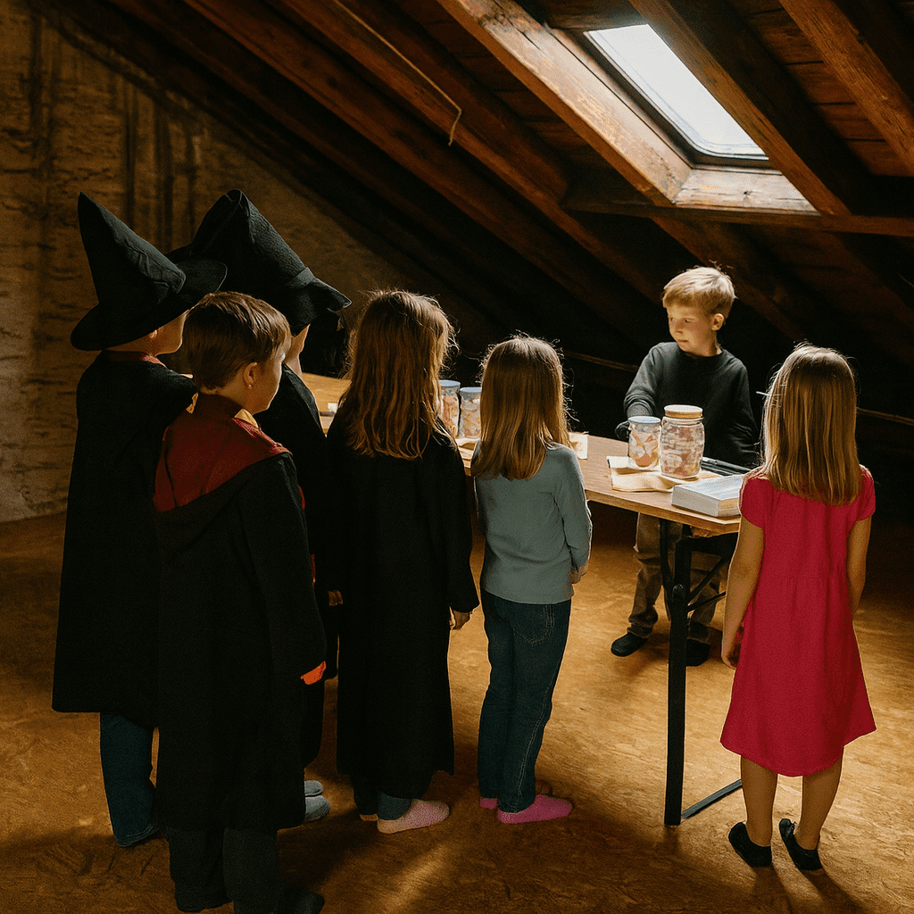 Honigtopf auf einem Harry Potter Kindergeburtstag