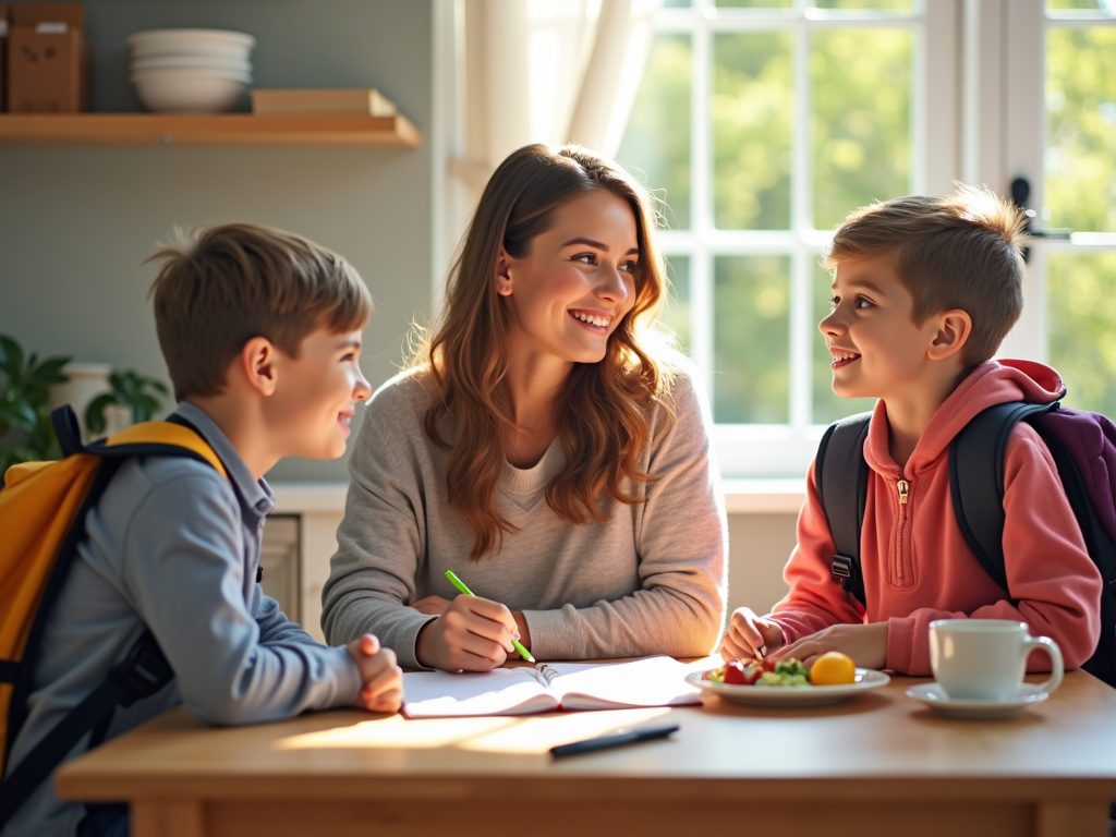Nach den Ferien zurück in die Schule