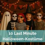 Halloweenkostüme Geist Skelett Pirat Hexe Zombie