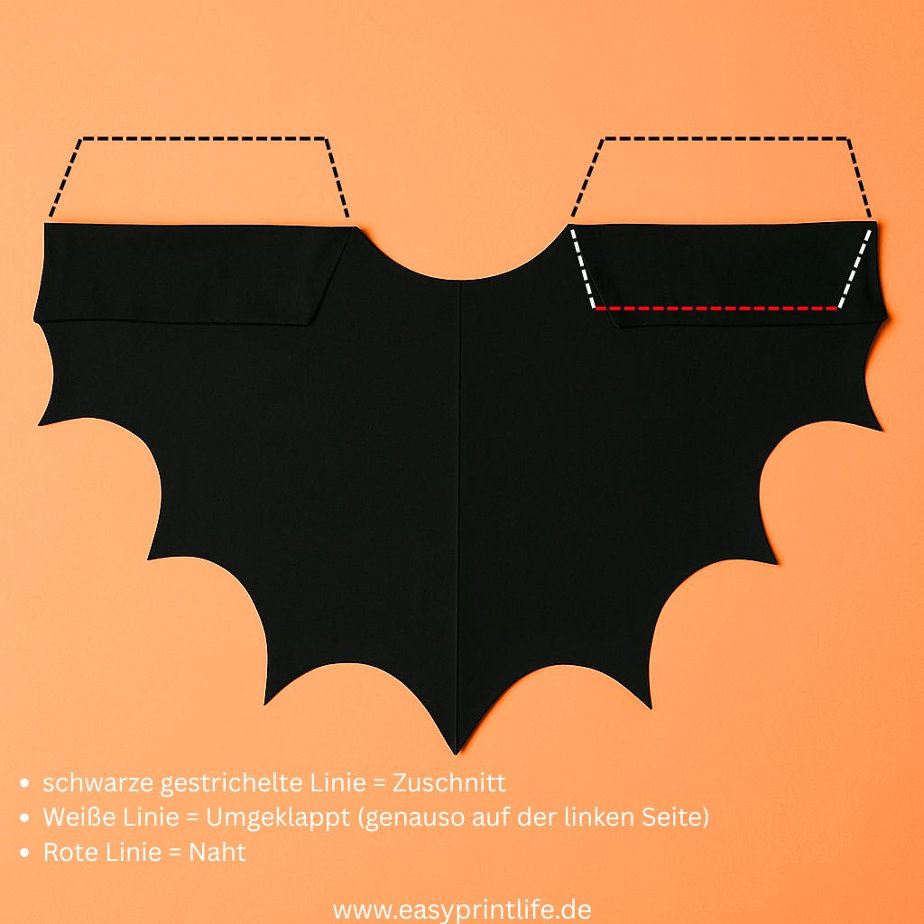 Anleitung Vampirumhang