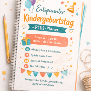 Entspannter Kindergeburtstag – PLUS-Planer
