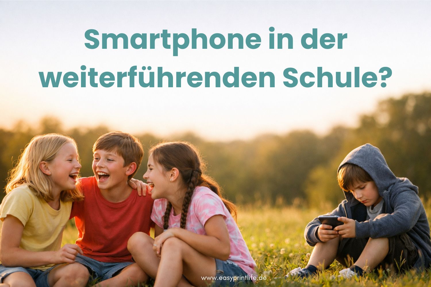 Smartphone in der fünften Klasse