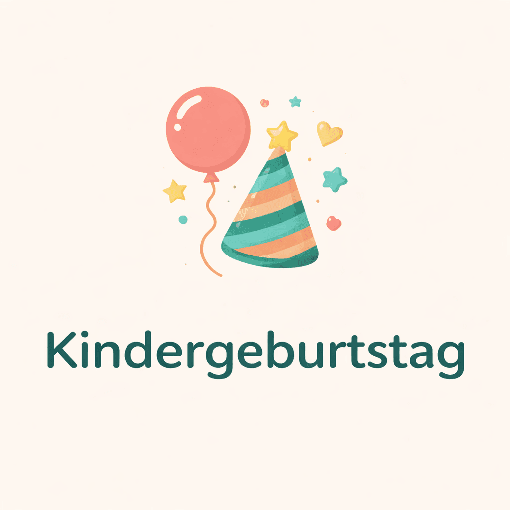 Kindergeburtstag Vorlagen und Planer zum ausdrucken