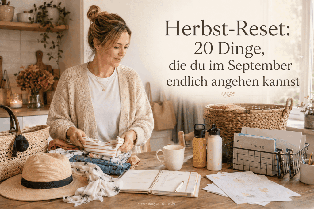 Ausmisten im Herbst