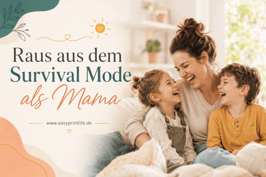 Raus aus dem survival modus als Mutter