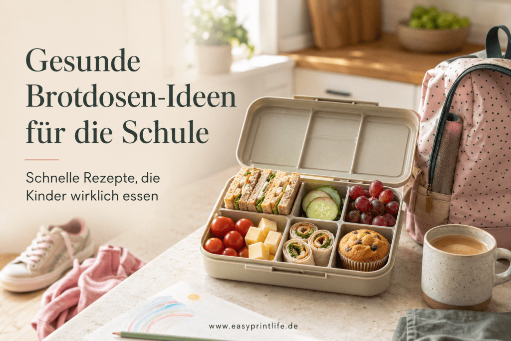 gesunde ideen für die Brotdose