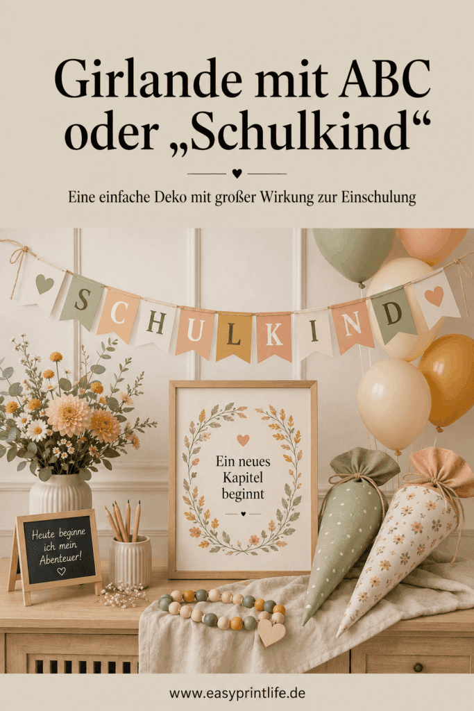 Deko Ideen für die Einschulung Deko Ideen für die Einschulung