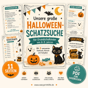 Halloween Schatzsuche
