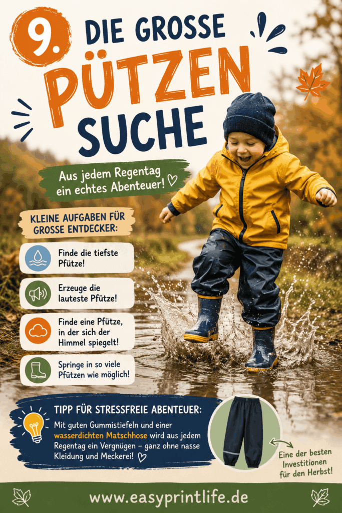 Herbst Ideen mit Kindern