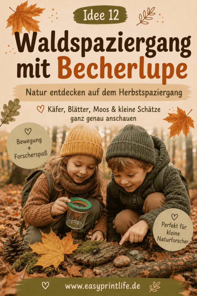 Herbst Ideen mit Kindern
