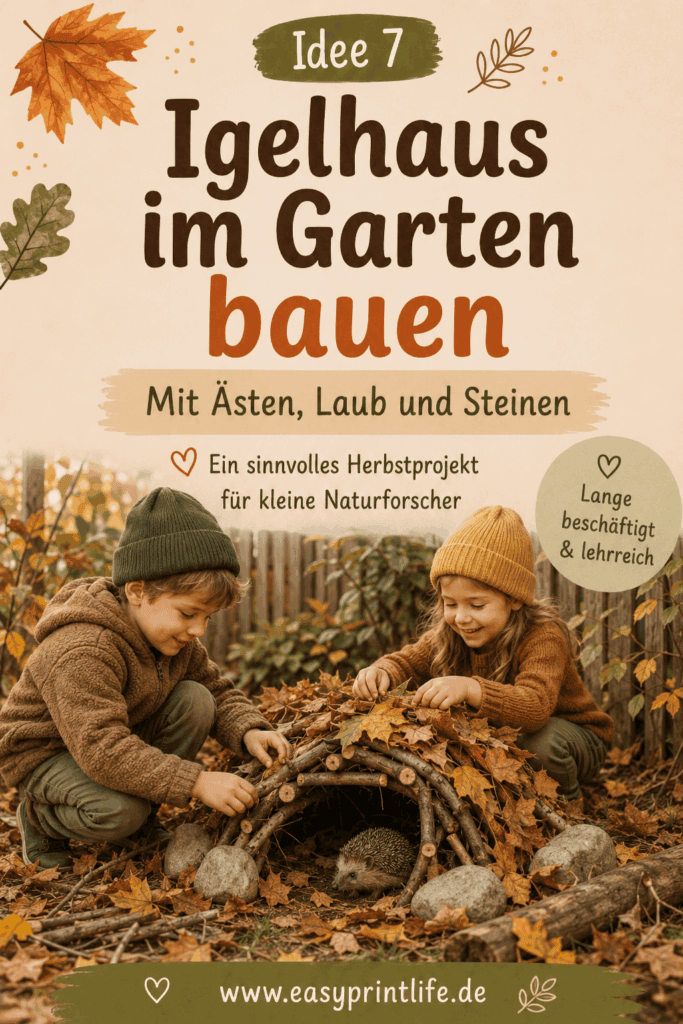 Herbst Ideen mit Kindern