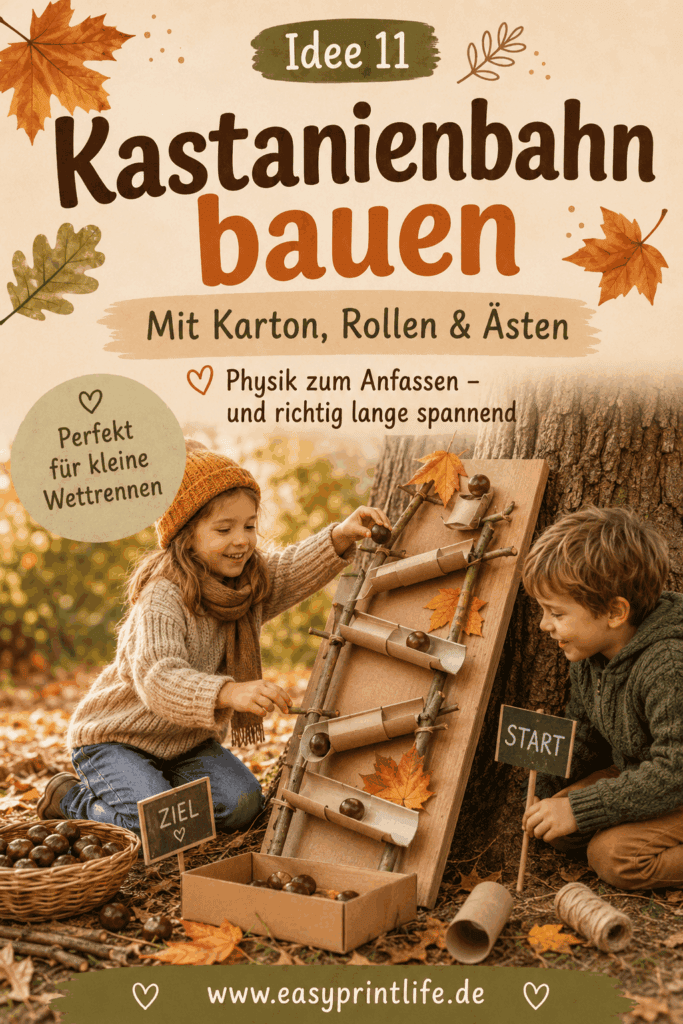Herbst Ideen mit Kindern