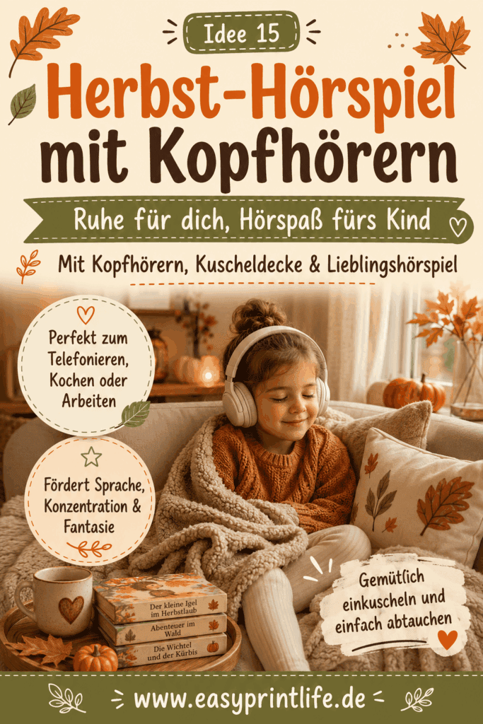 Herbst Ideen mit Kindern
