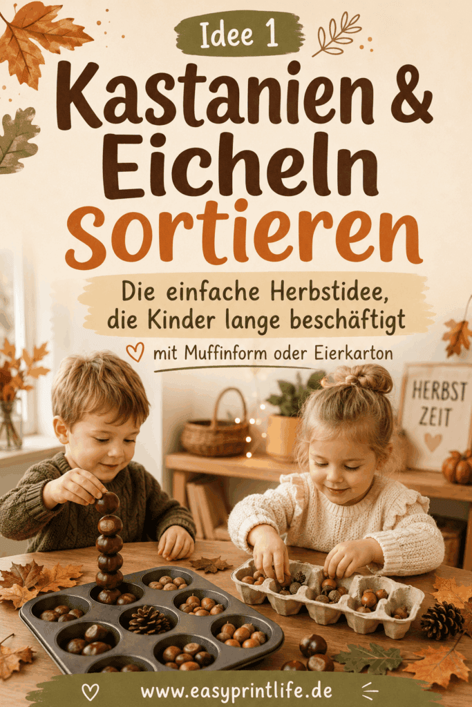 Herbst Ideen mit Kindern