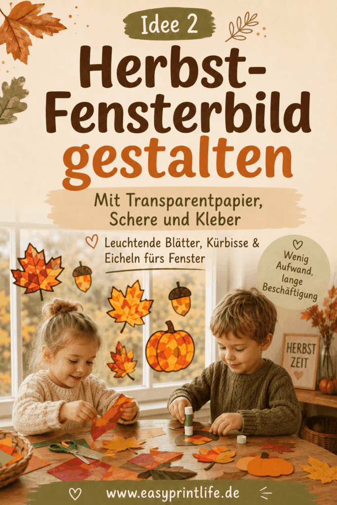 Herbst Ideen mit Kindern