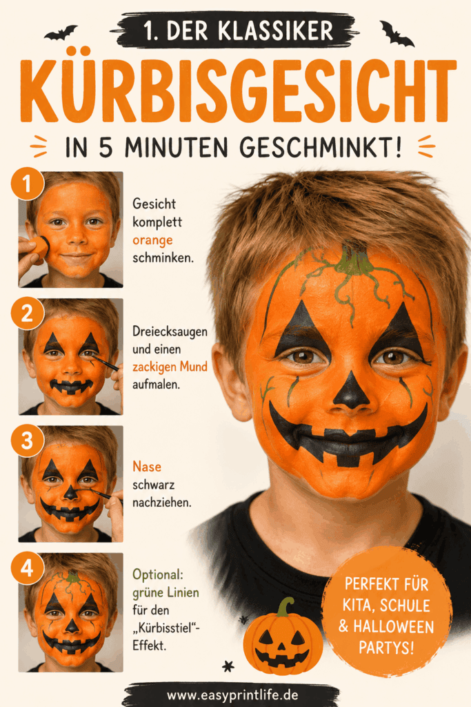 schminken für halloween