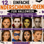 schminken für halloween