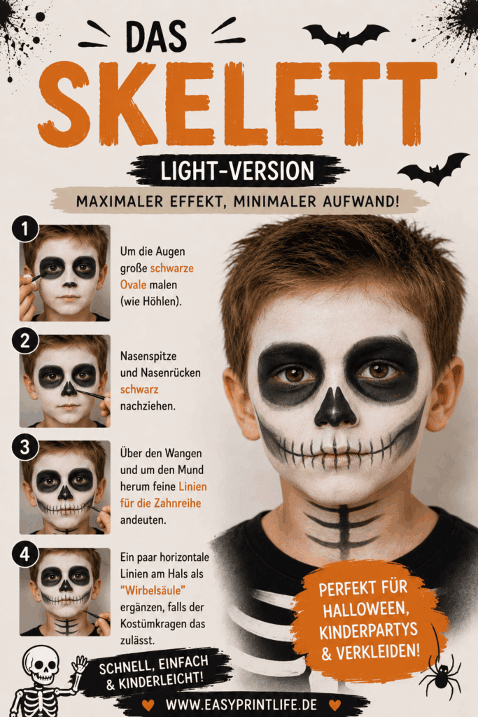 schminken für halloween