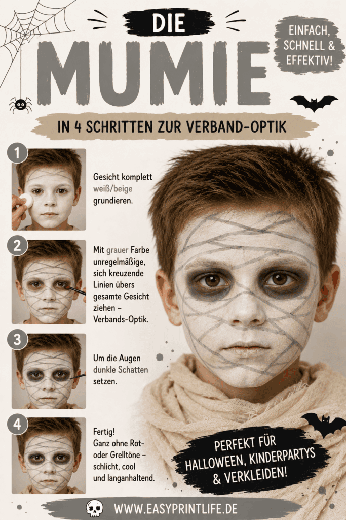 schminken für halloween