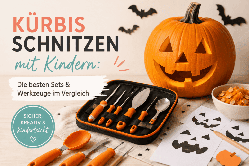 Kürbis schnitzen Set