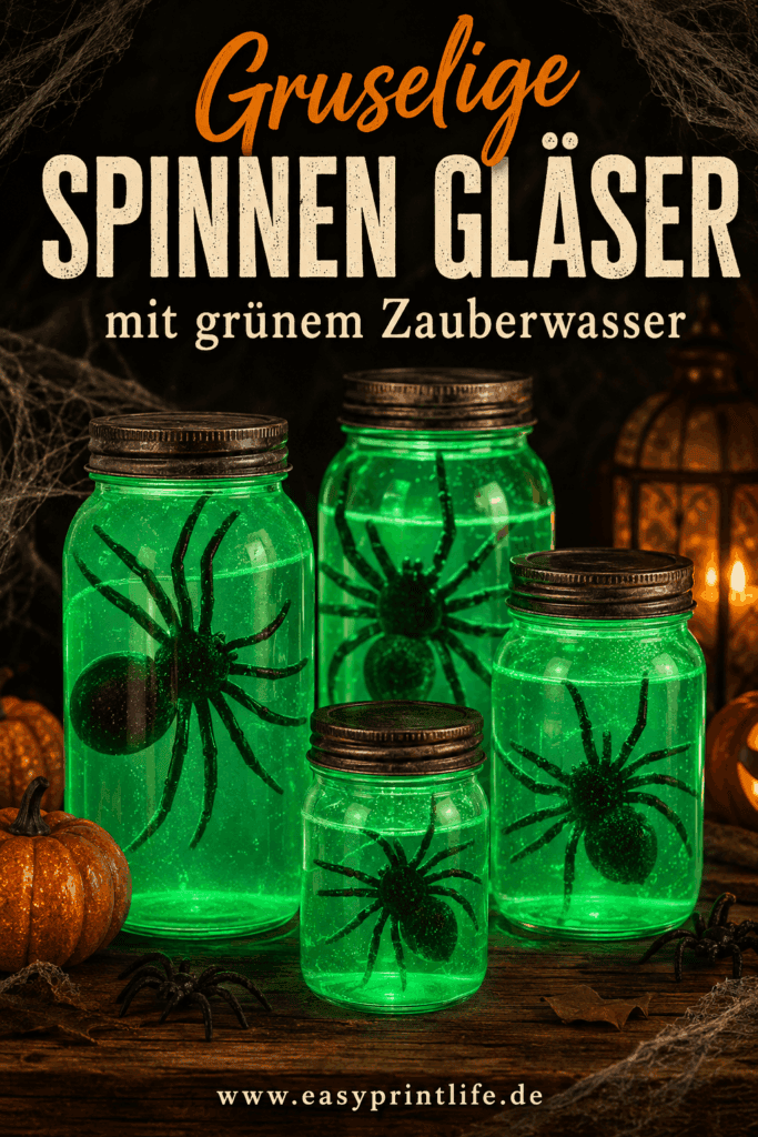 einfache halloween deko diy ideen zum basteln und selber machen