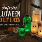 einfache halloween deko diy ideen zum basteln und selber machen