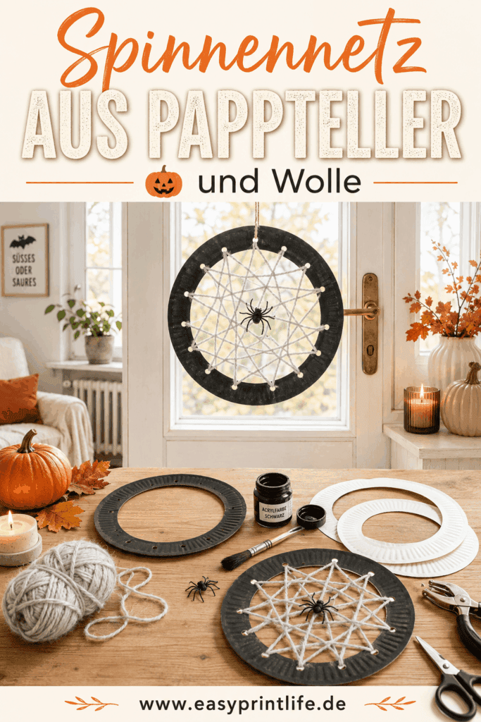 einfache halloween deko diy ideen zum basteln und selber machen