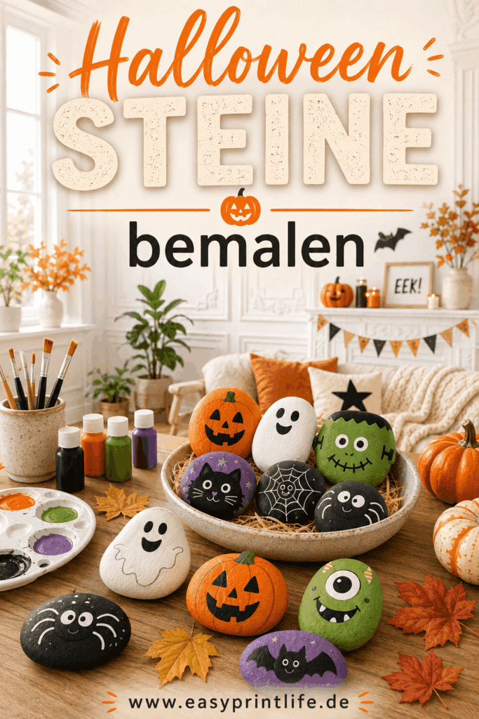 einfache halloween deko diy ideen zum basteln und selber machen