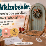 Wichtelzubehör: Das brauchst du wirklich für eure Wichteltür (und was du dir getrost sparen kannst) Wichtel Streiche