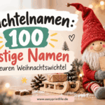 Wichtelnamen: 100 lustige Namen für euren Weihnachtswichtel Wichtelnamen