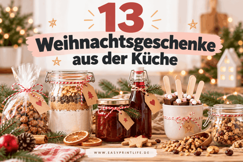 Weihnachtsgeschenke aus der Küche