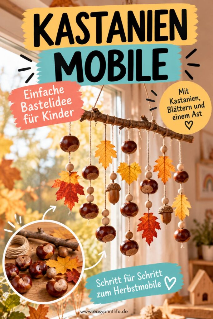 Basteln mit Kastanien