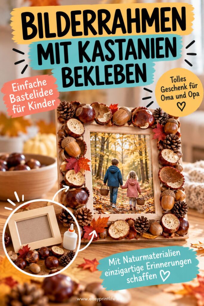 Basteln mit Kastanien