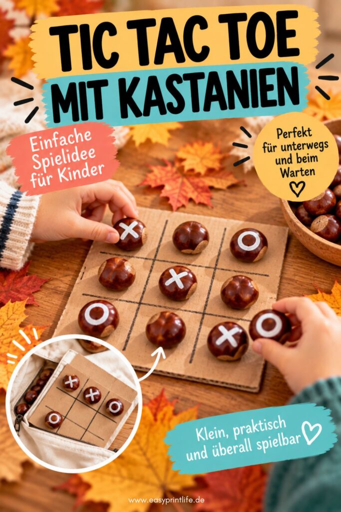 Basteln mit Kastanien