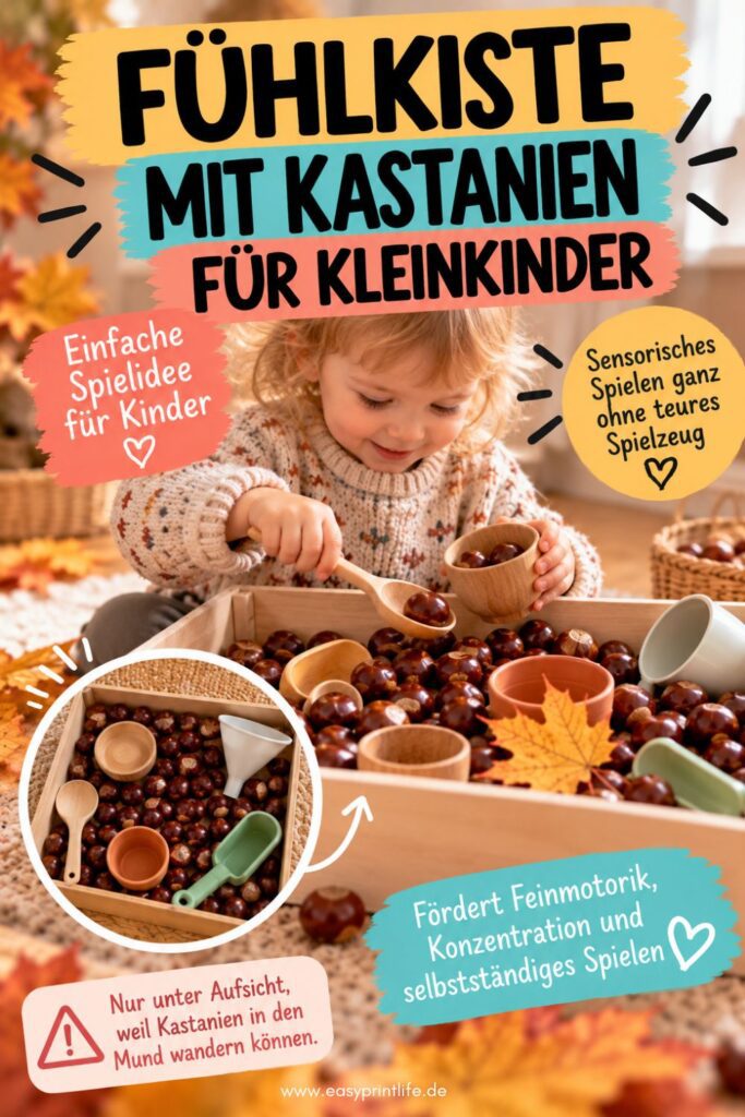 Basteln mit Kastanien