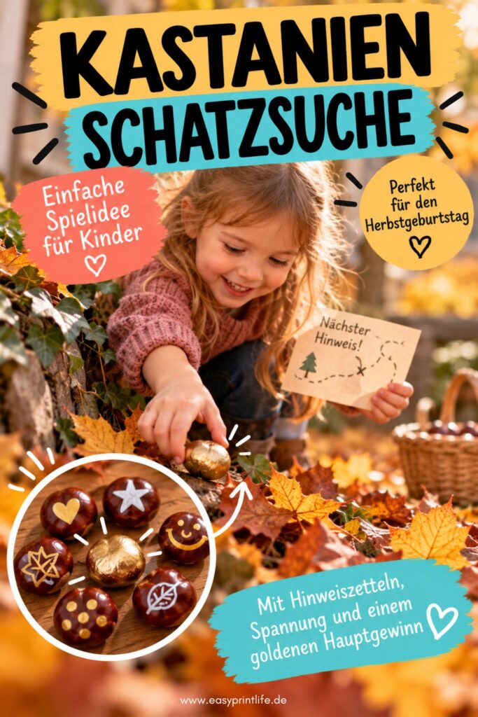 Basteln mit Kastanien
