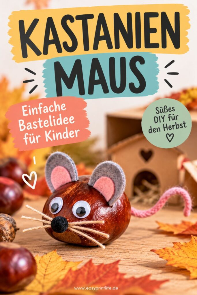 Basteln mit Kastanien