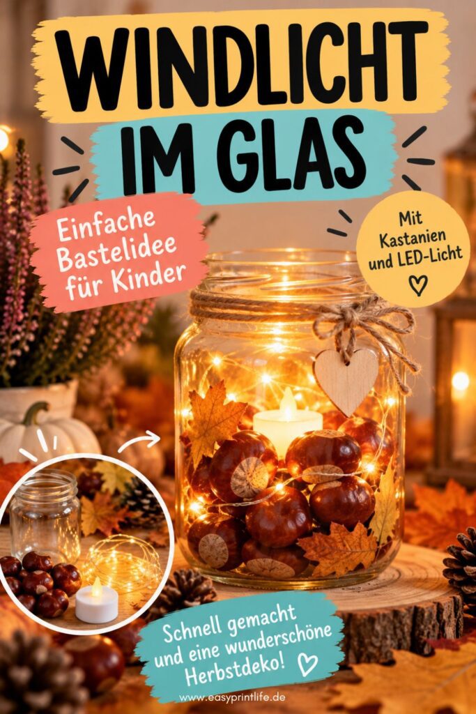 Basteln mit Kastanien