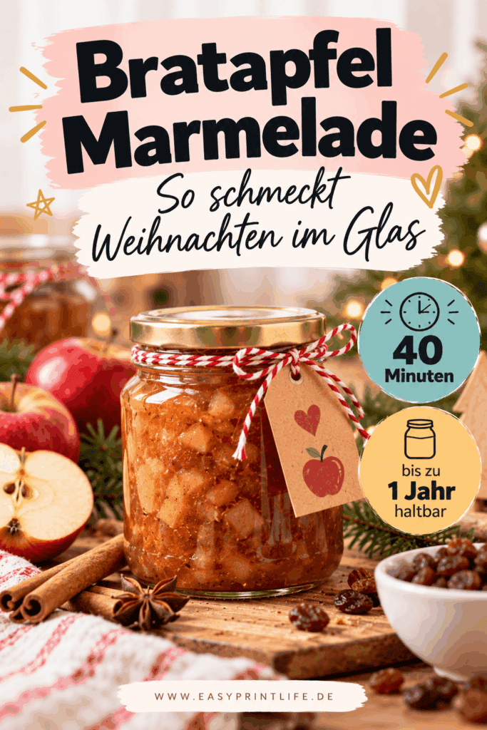 Bratapfelmarmelade