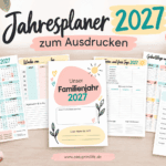 Jahresplaner 2027 zum Ausdrucken