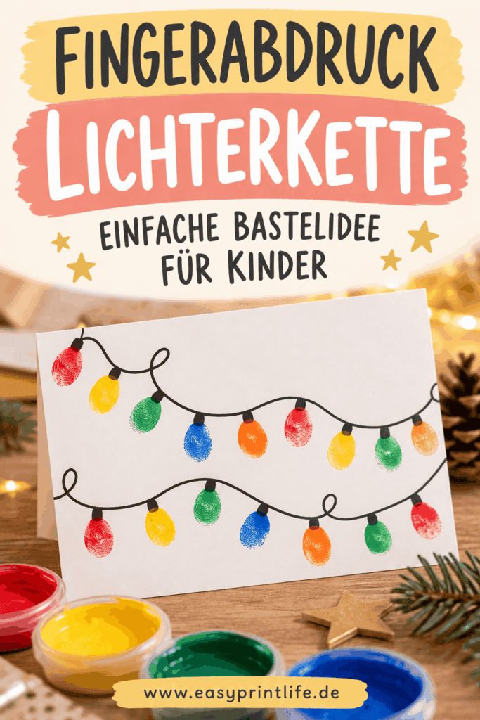 Weihnachtskarten basteln mit Kindern
