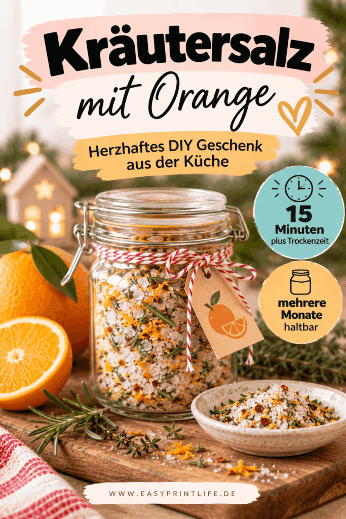Kräutersalz mit Orange