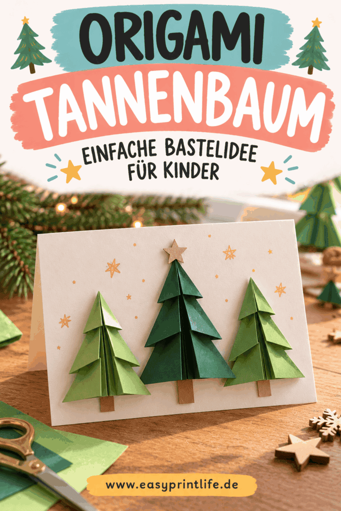 Weihnachtskarten basteln mit Kindern