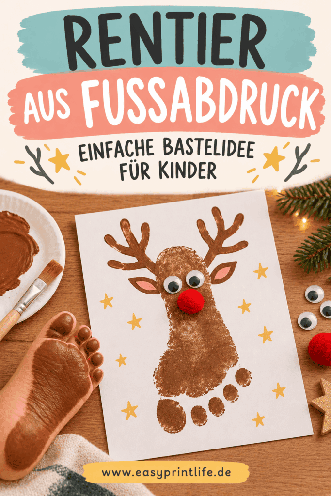 Weihnachtskarten basteln mit Kindern