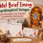 Wichteleinzug und Wichtel Briefpapier